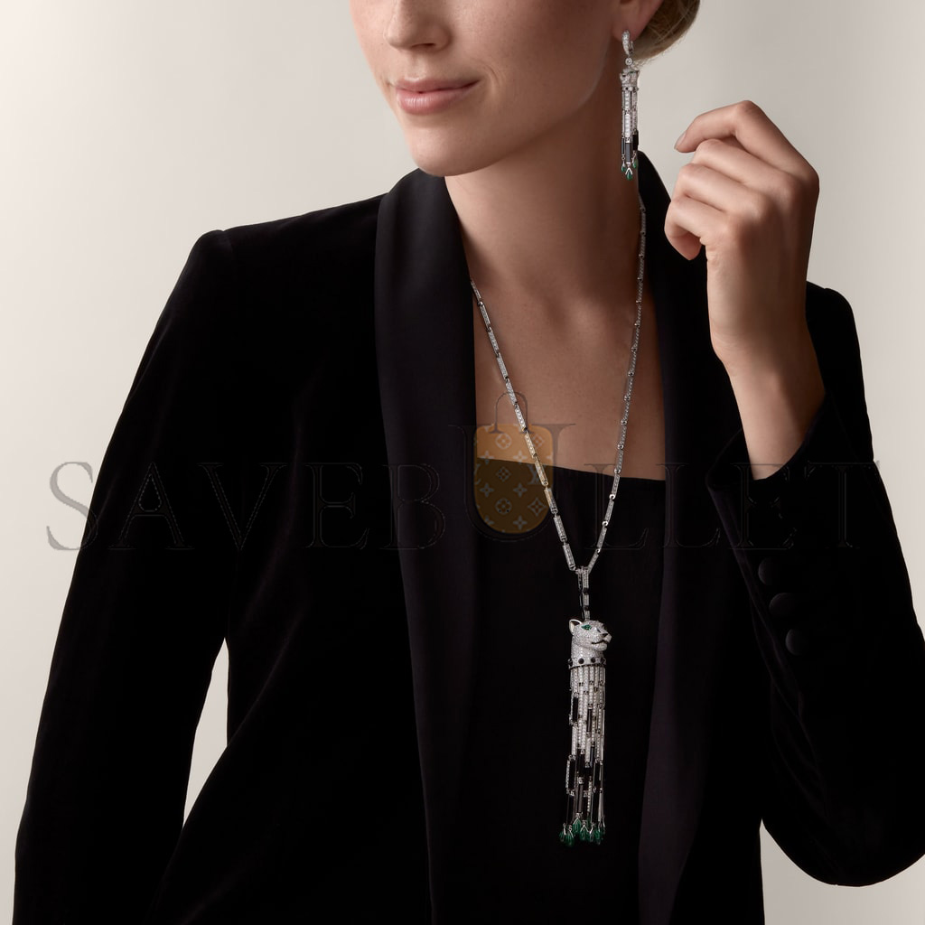 Ca*t*er panthÈre white gold de Ca*t*er earrings hp800976